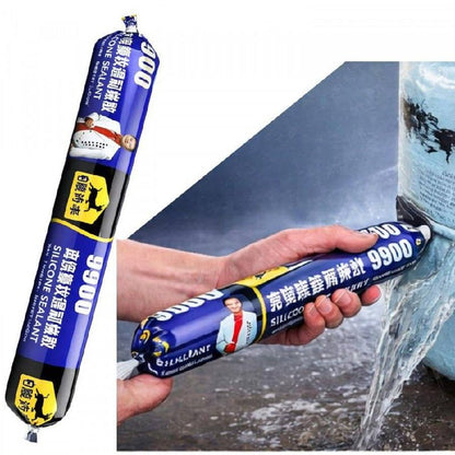 Waterproof Silicone Sealant, Fast Fixing Fast Drying Roof Adhesive Aquarium Sealant (Pack of 3)