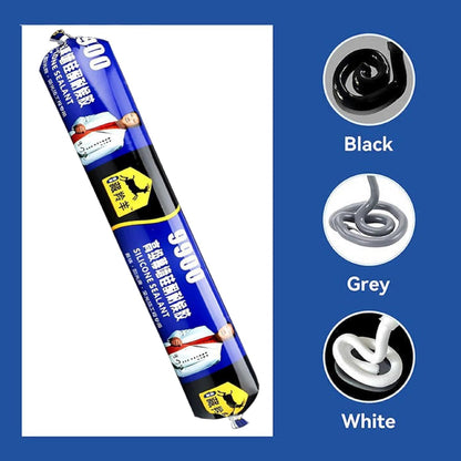 Waterproof Silicone Sealant, Fast Fixing Fast Drying Roof Adhesive Aquarium Sealant (Pack of 3)